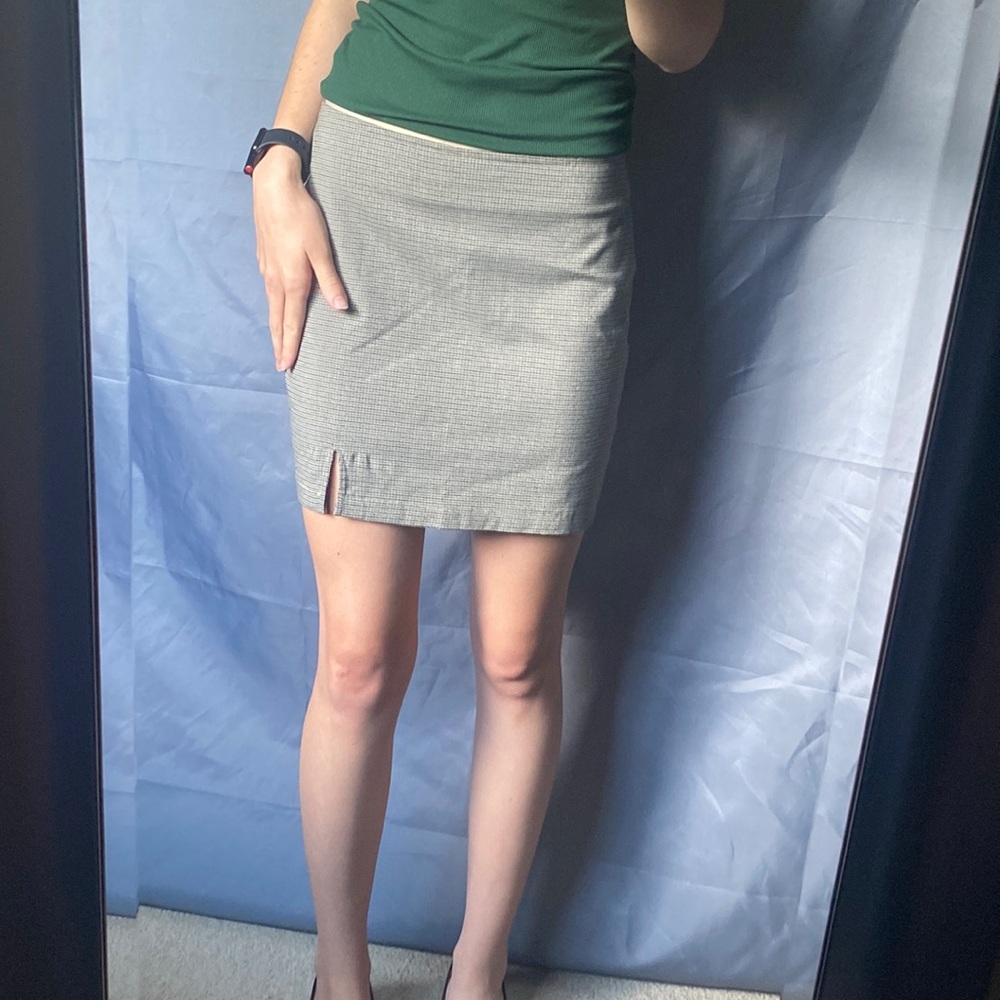 Gray Pencil Skirt - Picture 3 of 9